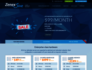 zenex5ive.com screenshot