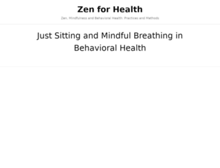 zenforhealth.com screenshot