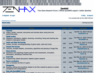 zenhax.com screenshot