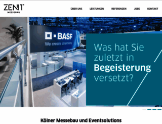 zenit-messebau.com screenshot