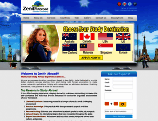 zenithabroad.com screenshot