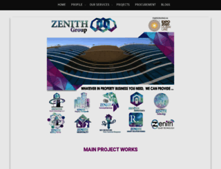 zenithholding.net screenshot