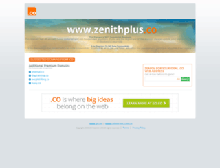zenithplus.co screenshot