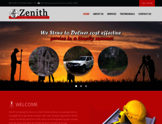 zenithsurveying.com.au screenshot