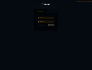 zenloungeplus.zensar.com screenshot