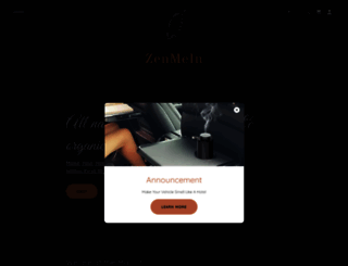 zenmeinbeauty.com screenshot