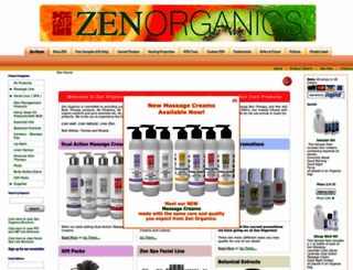 zenorganics.com screenshot