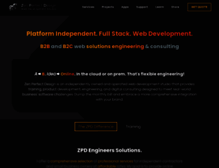 zenperfectdesign.com screenshot