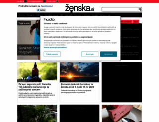 zenska.si screenshot