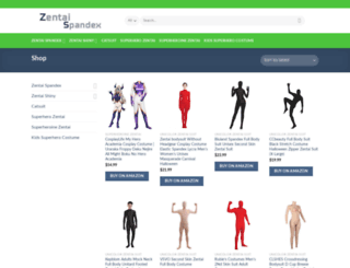zentai-spandex.com screenshot
