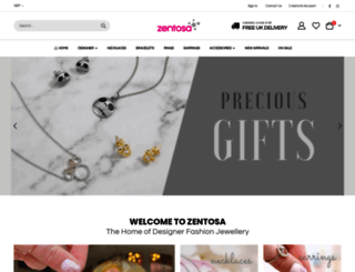 zentosa.co.uk screenshot