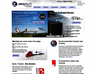 zenutech.com screenshot
