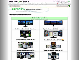 zenviewdisplays.com screenshot