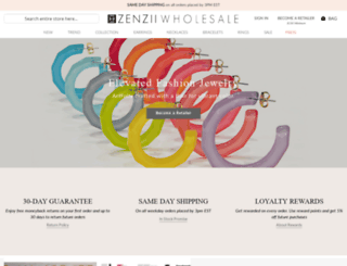 zenziiwholesale.com screenshot
