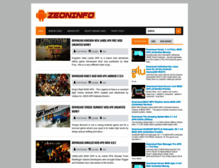 zeoninfo.blogspot.com screenshot