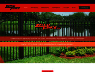 zepcofence.com screenshot