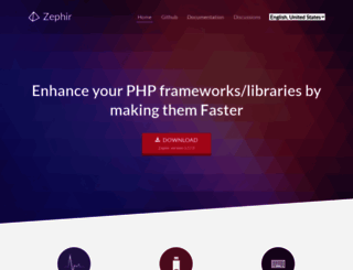 zephir-lang.com screenshot