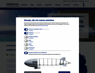 zeppelin-nt.de screenshot