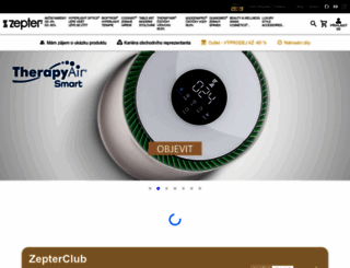 zepter.cz screenshot