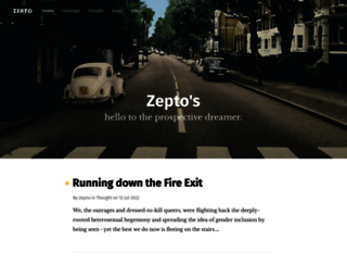 zepto.page screenshot
