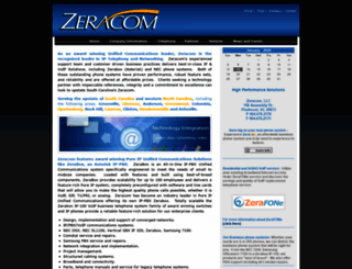 zeracom.com screenshot