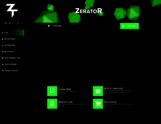 zerator.tv screenshot