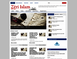 zeriislam.com screenshot