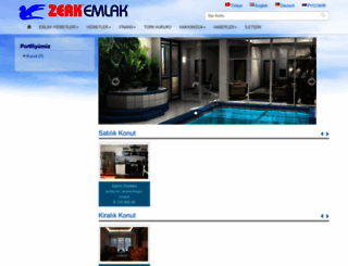 zerkemlak.com screenshot