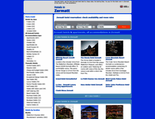 zermatthotel24.com screenshot