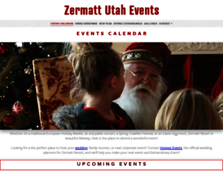 zermattutahevents.com screenshot