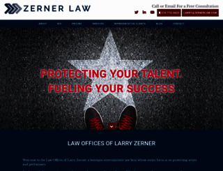zernerlaw.com screenshot