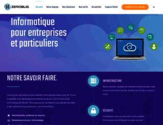 zerobug.fr screenshot