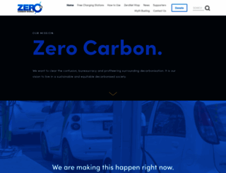 zerocarbonworld.org screenshot