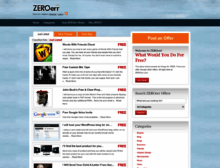 zeroerr.com screenshot