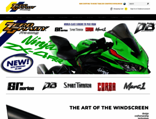 zerogravity-racing.com screenshot