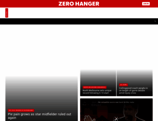 zerohanger.com screenshot