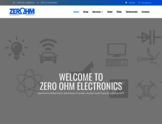 zeroohm.com screenshot