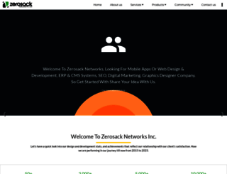 zerosack.org screenshot