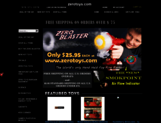 zerotoys.com screenshot