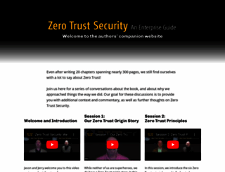 zerotrustsecurity.guide screenshot
