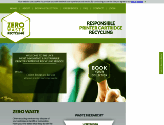 zerowasterecycling.co.uk screenshot