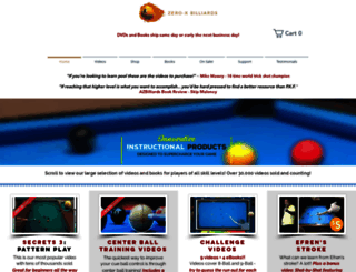 zerox-billiards.com screenshot