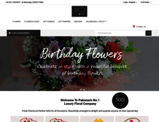 zerrittaflowers.com screenshot