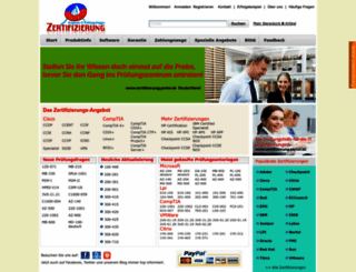 zertifizierung-portal.de screenshot