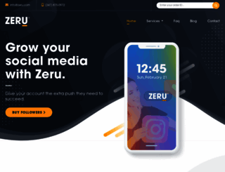 zeru.com screenshot