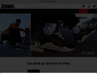 zeshoes.com screenshot