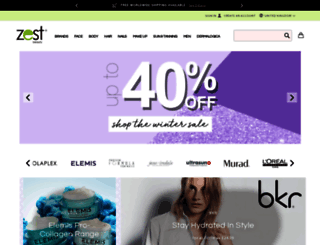 zestbeauty.net screenshot