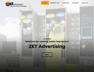 zetadvertising.ro screenshot