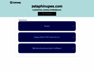 zetaphinupes.com screenshot