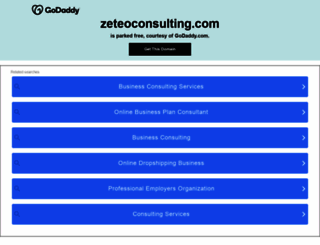 zeteoconsulting.com screenshot